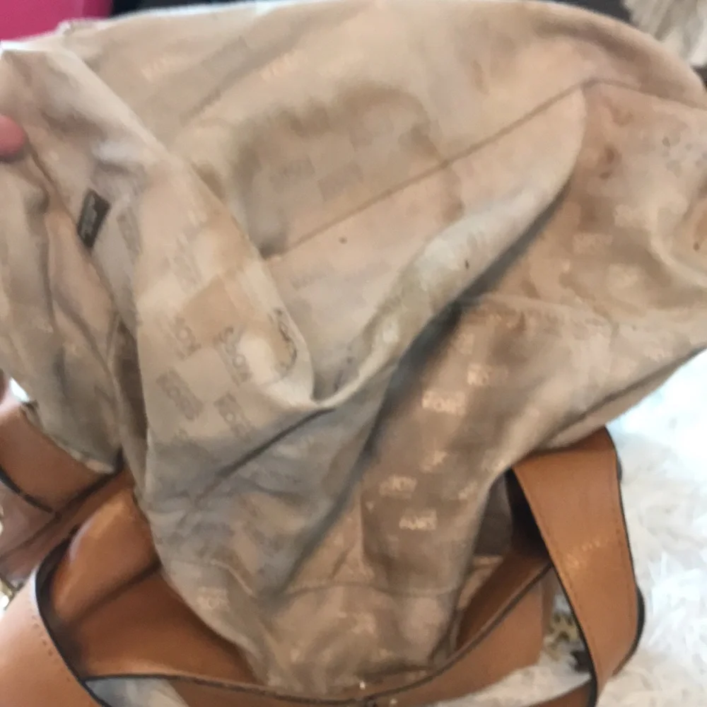 Michael Kors Brown Leather Bag